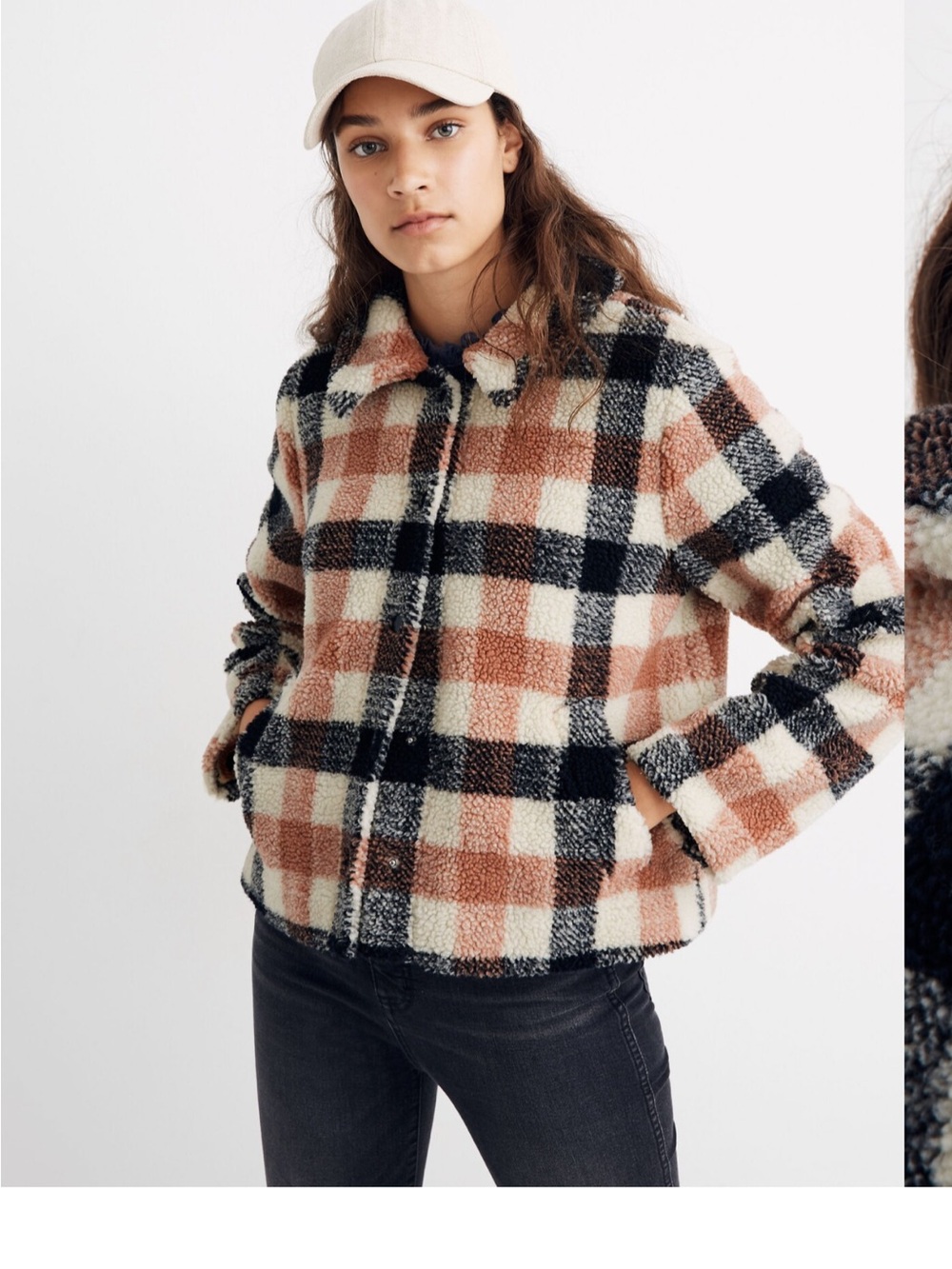 Madewell Sherpa Hazlewood Jacket